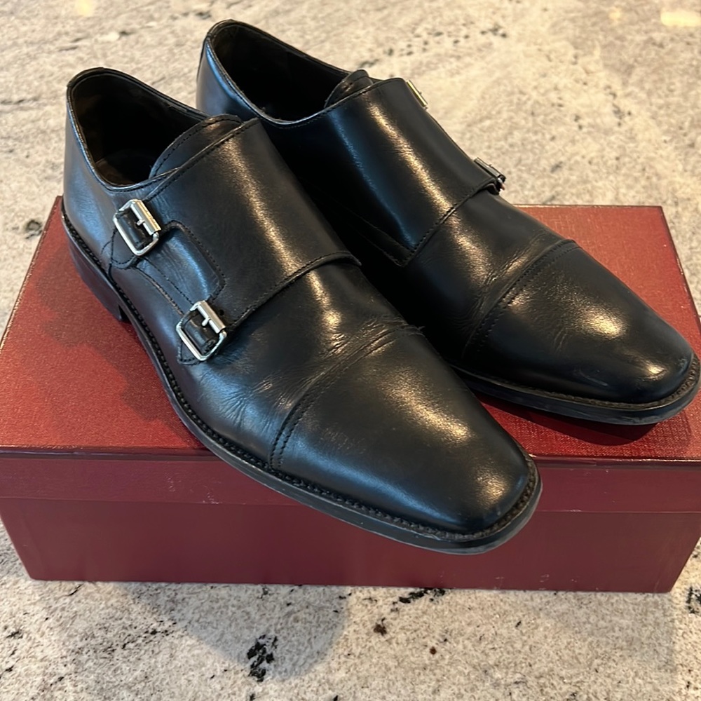 To Boot New York Double Monk Strap shoes